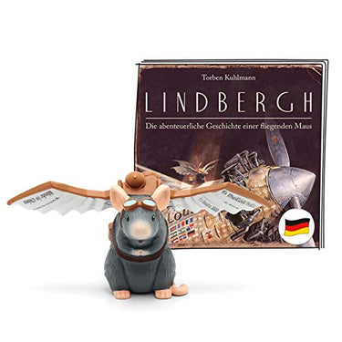 tonies Hörfigur für Toniebox, Lindbergh – Die abenteuerliche Geschichte einer fliegenden Maus, Hörbuch für Kinder ab 5 Jahren, gesprochen von Bastian Pastewka, Spielzeit ca. 43 Minuten im Sale